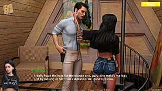 Rosewater Manor 77 Sugiere a una Joven Curvilínea en un Outfit Sexy