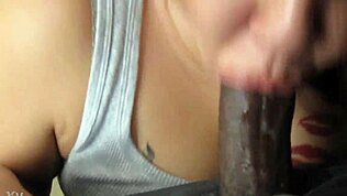 와! 한국 베이비가 놀라운 블로우잡 실력 보여줘요!