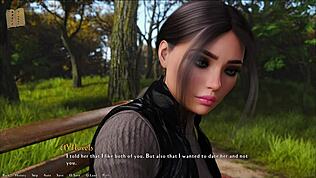 Eksploracja trasy z laską w Being a Dik