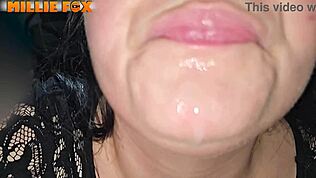 试过像Millie Fox那样吞巨量精液吗？