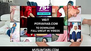 Muslimtabu - Remaja Montok dalam Hijab Belajar Cepat Cara Suka dalam POV