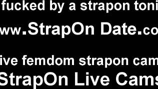 Aku Tunjuk Siapa Bos Guna Strapon Dan Dildo Ku