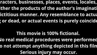 Aria Nicole dobi trebuh oblit s spermom v POV misionarju!