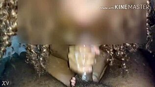 Hotwife, macam mana rasa ambil creampie batang monster kat muka?