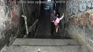 Yo, wil je zien hoe deze hete brunette de favela baas neukt na het funk feest?