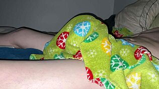 침실에서 내 거대한 자지 플래시, 너를 위해 자위해