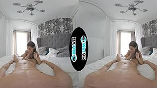 Όνειρο hookup στο WetVR hostel με πίπα και hardcore γαμήσι 😍