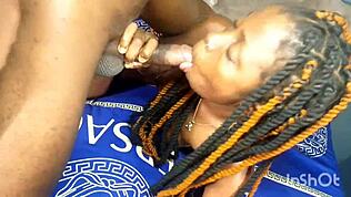 Стройная худышка дает диптроат и ловит кремпай в сочную пизду