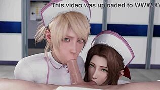 Chicas de final fantasy dando mamadas en compilación caliente con tetas grandes y corridas por todos lados