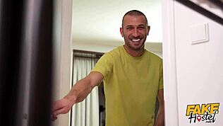 에보니 미스틱이 남친 유혹해서 더블 자지 쓰리섬