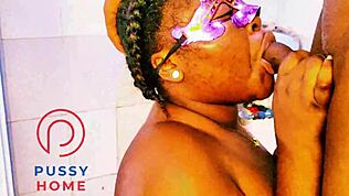 Pepek gadis tempatan paling sedap doggy membongkok buat jerit