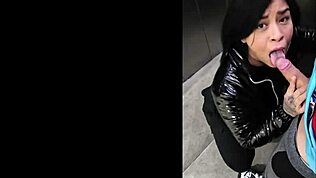 隣の義母をコロンビア・メデジンのエレベーターでガチヤリ