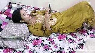 결혼 후 로맨틱한 섹스 하는 진짜 데시 커플의 핫 포르노 비디오