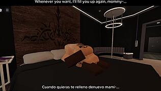 Robloxin snowbunny pettää poikaystäväänsä isolla mustalla kyrvällä fan-sessiossa 1