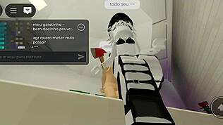 Femboy woła do pokoju na ostry seks - brookhaven