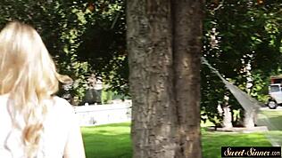 نكت الفتاة الأنيقة 18+ برا بوضعية تبشيري مثير وحرام