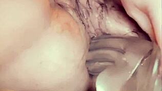 Vezi cum îmi întind curul cu jucării uriașe în compilatie