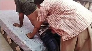 Eighteen year old desi virgin indian teen enjoys first time sex with big boobs in doggy style