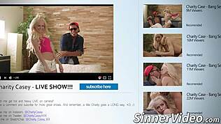 Stepmom Catches Stepson Jerking Monster Cock And Eagerly Helps Out!