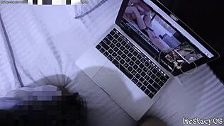 caught my cousin watching porn now she's my petite filipina fuck
