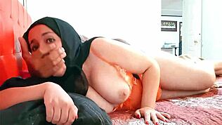 indian muslim hijab mommy gets her fat ass and pussy drilled hard by monster cock in taboo home fuck