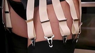 imagine this milf femdom strapon pegging her bound gagged slave deep