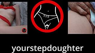she sneaks her hand under the skirt to rub her virgin spot in cute panties