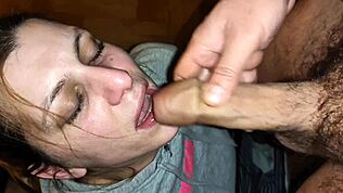 Compilation maison deepthroat cum in mouth