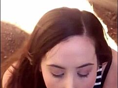 Real Amateur Teen Couple Outside On Thickamateurs Com