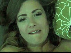 Olivia's emotional webcam solo masturbation leads to intense cum on cam