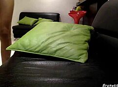 Tattooed brunette amateur boldly exposes her wet pussy on webcam