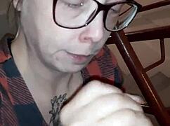 i watched this milf take a monster cock, ending with big black cock face shot