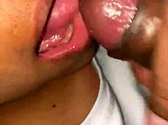 Can you handle this creamy blowjob?