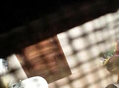 spying in bathroom got me so curious and excited