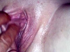 Private amateur performs gentle masturbation session