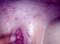 Private amateur performs gentle masturbation session