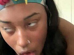 Nohmii riding vibrator to cum 😈