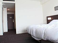 The Erotic Mole on Her Thigh Teases a Japanese Blowjob