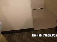 Yo, check Petite Portia taking a wild beatdown from Ron Jermey!