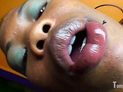 Breanna Xtreme's Tongue Fetish With Lolli