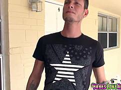 Renee Roulette And Tyler Share A Deep Throat Moment