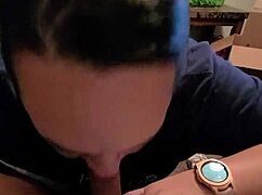 Let's talk about this intense blowjob action