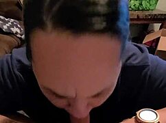 Let's talk about this intense blowjob action