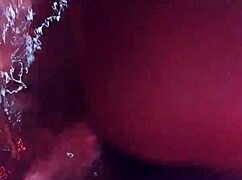 Petite ebony ass looks so sexy in this scene