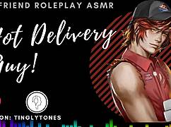 hot delivery guy boyfriend roleplay asmr male voice m4f audio
