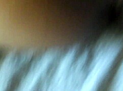 Amateur couple engages in hardcore shaved pussy fucking