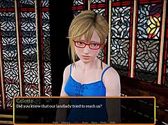 Exploring my new stepfamily in this game 😊