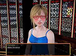 Exploring my new stepfamily in this game 😊