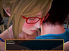 Exploring my new stepfamily in this game 😊