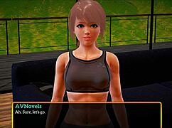 Blonde teen explores her new family dynamics in this series